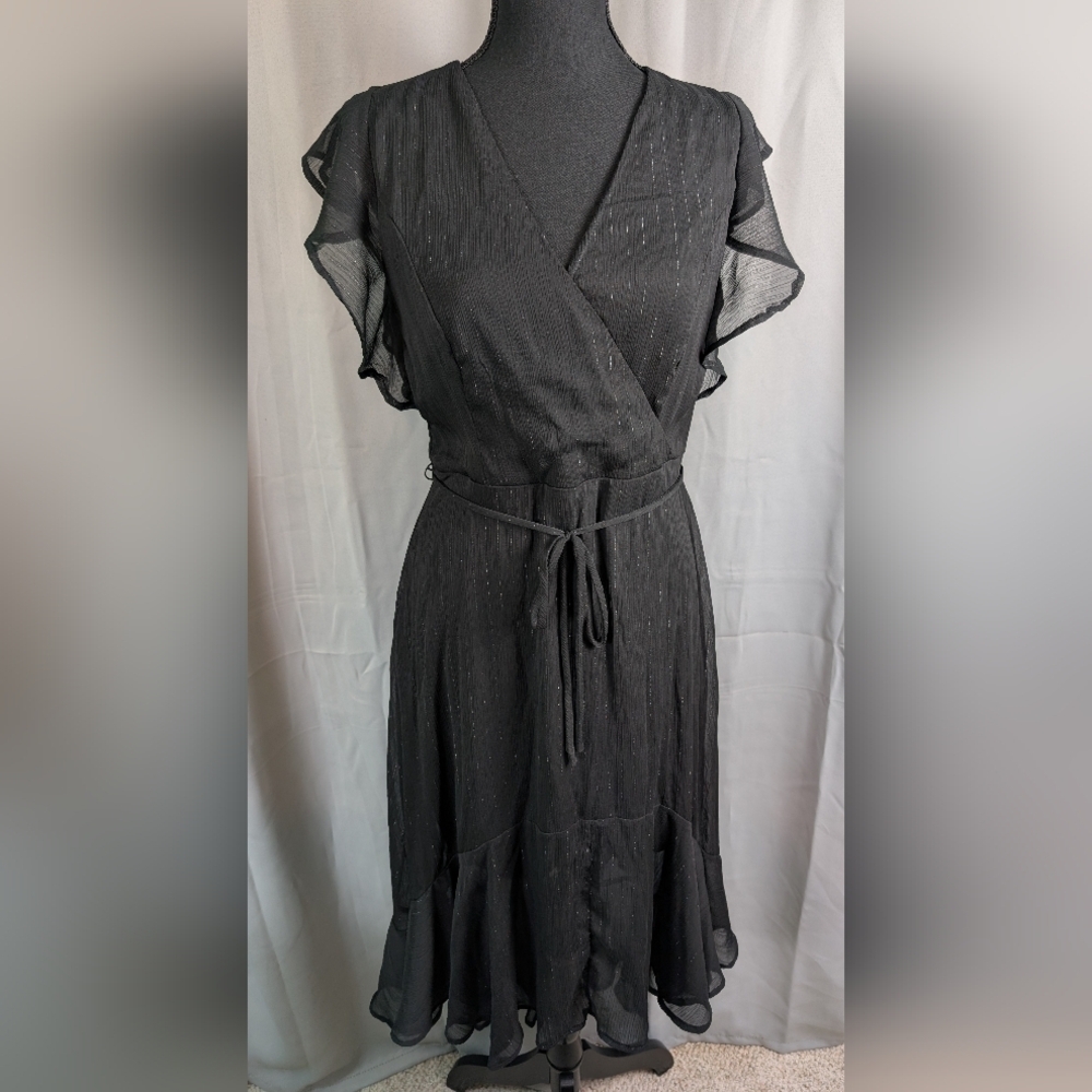 Altar'd State Black Midi Dress - Picture 6 of 13
